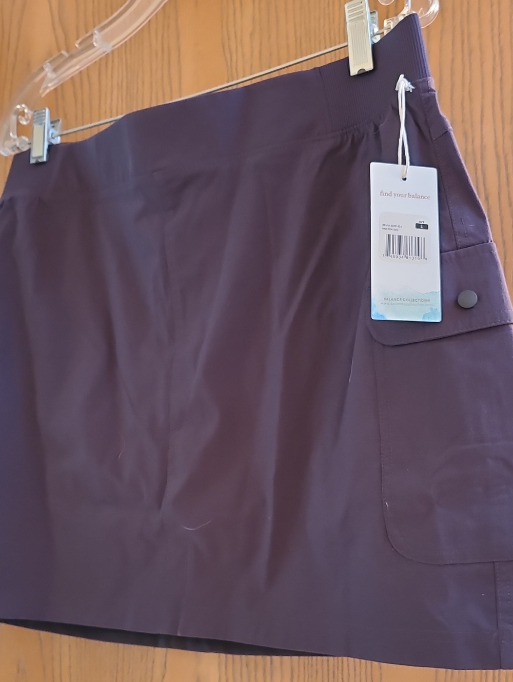 Balance Collection Men's Cargo Pants - Plum